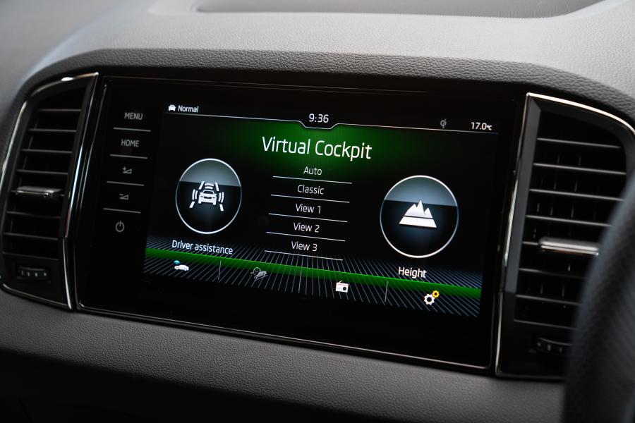Детали интерьера Skoda Karoq 4x4 Sportline 2020 года  (AU) (фото 13 из 40)